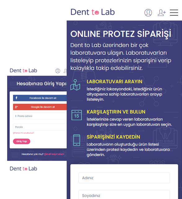 Dent to Lab üyelik